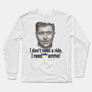 I stand with Ukraine! Long Sleeve T-Shirt